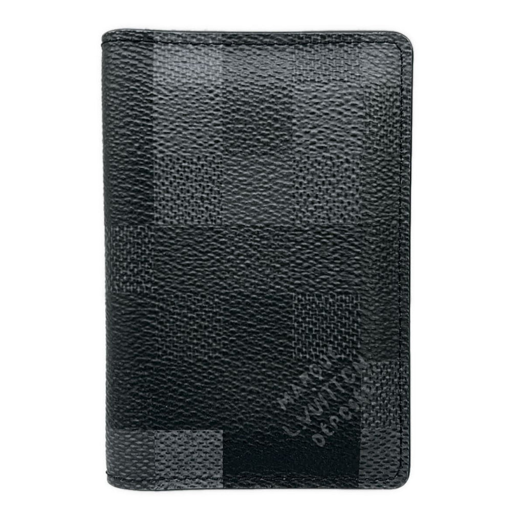 Louis Vuitton Card Case Damoflage Organizer de Poche Black
