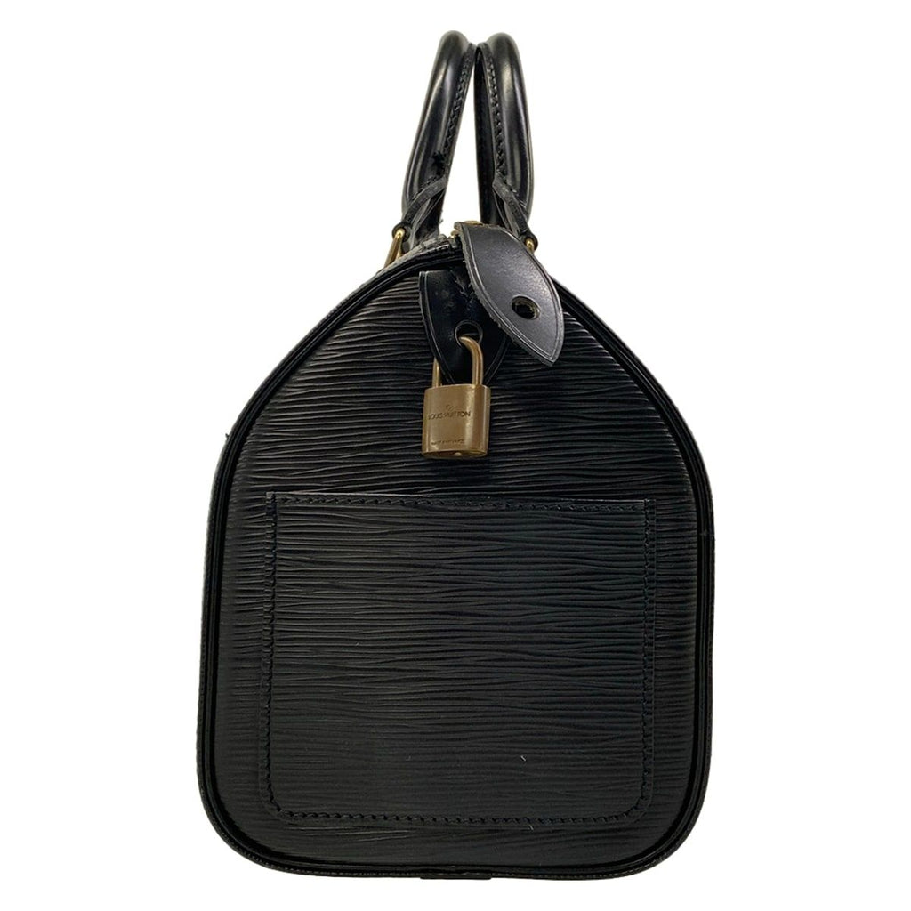 Louis Vuitton Handbag Epi Speedy 30 Noir Leather — view 4