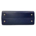 Louis Vuitton Handbag Epi Soufflot MM Andigo Blue Leather — view 5