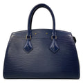Louis Vuitton Handbag Epi Soufflot MM Andigo Blue Leather