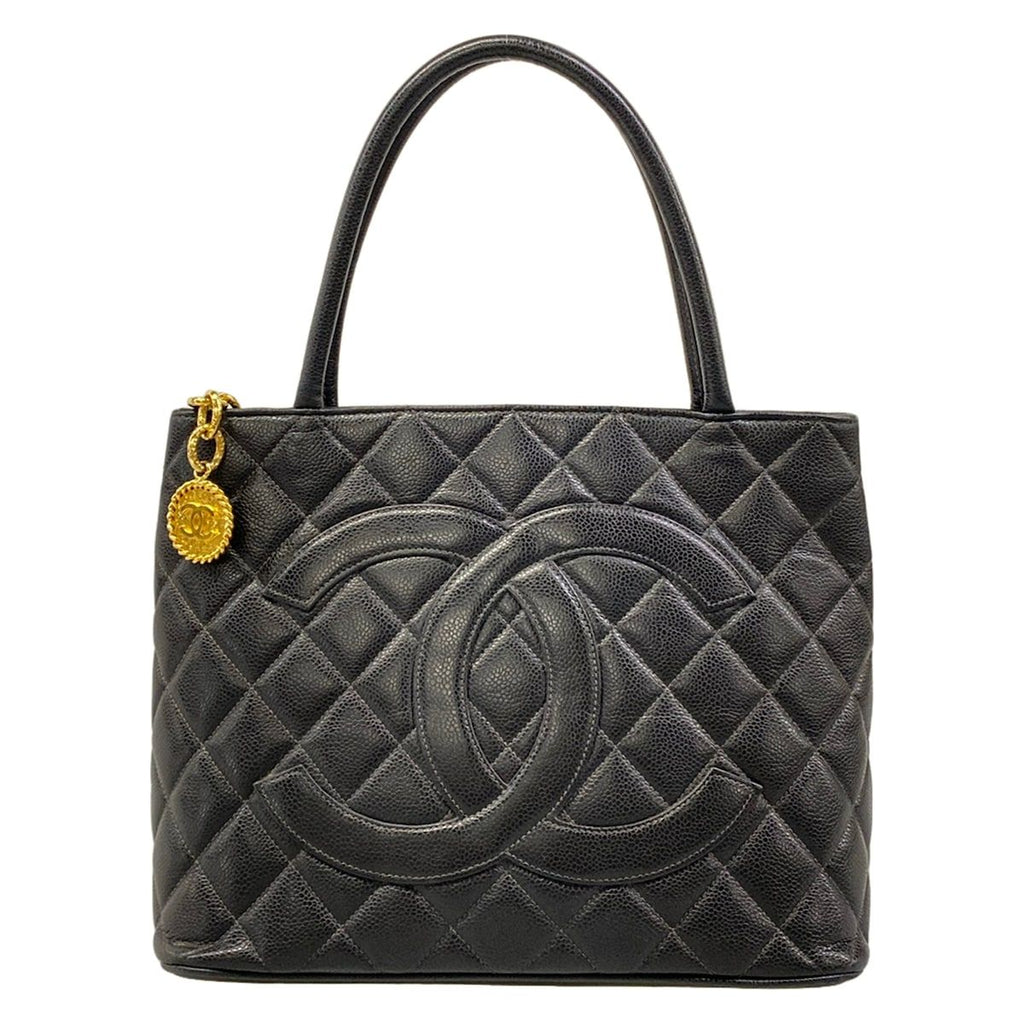 Chanel Tote Reissue Black Gold