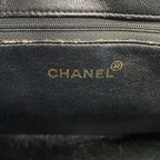 Chanel Tote Reissue Black Gold — view 9