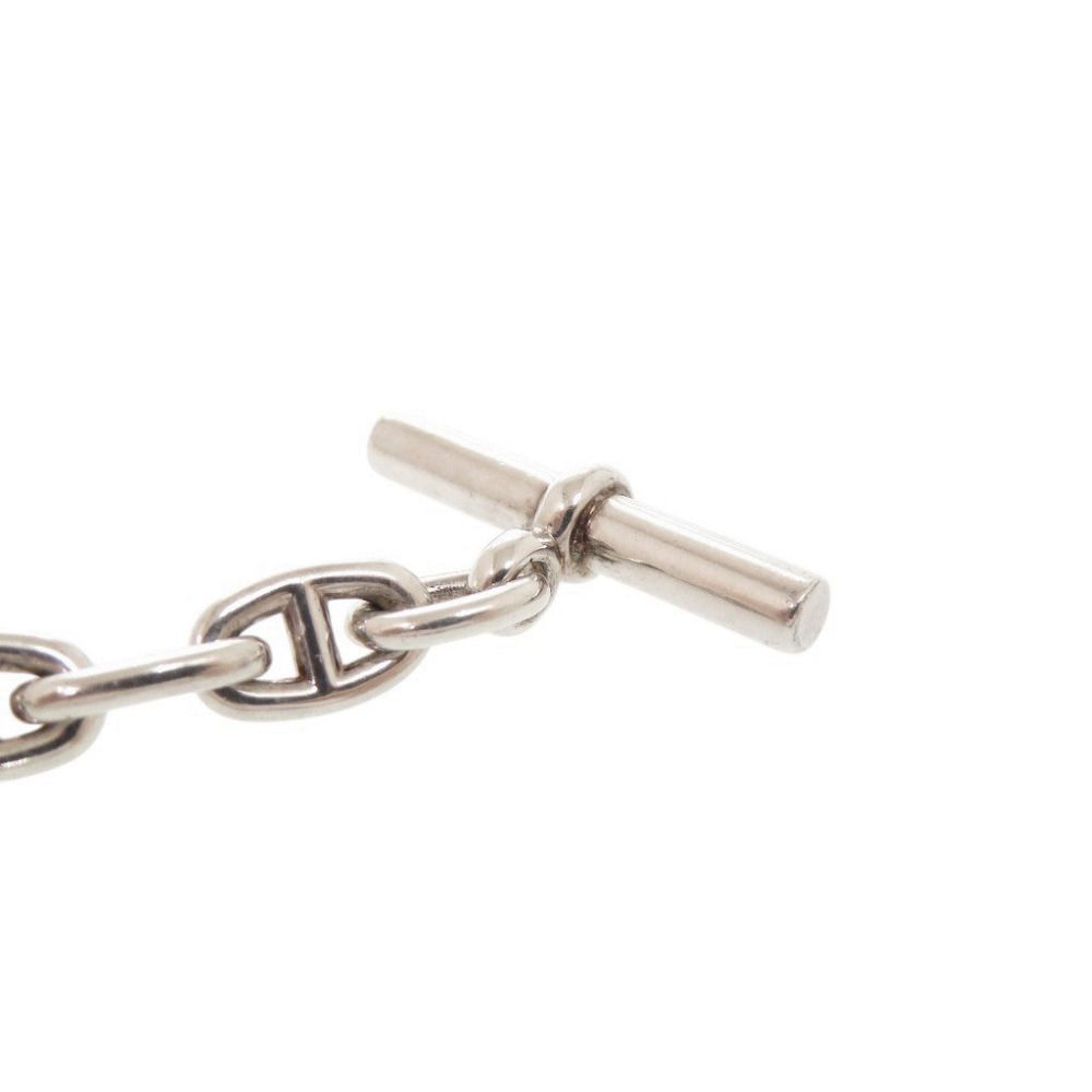 Hermes Chaine D'ancre TPM 22 Links 925 Sterling Silver Bracelet — view 9