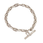 Hermes Chaine D'ancre TPM 22 Links 925 Sterling Silver Bracelet — view 2