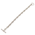 Hermes Chaine D'ancre TPM 22 Links 925 Sterling Silver Bracelet — view 3