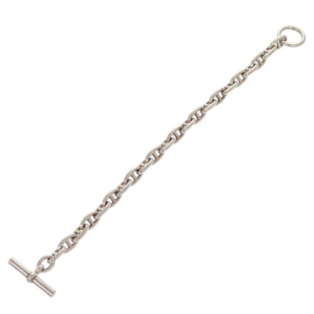 Hermes Chaine D'ancre TPM 22 Links 925 Sterling Silver Bracelet — view 3