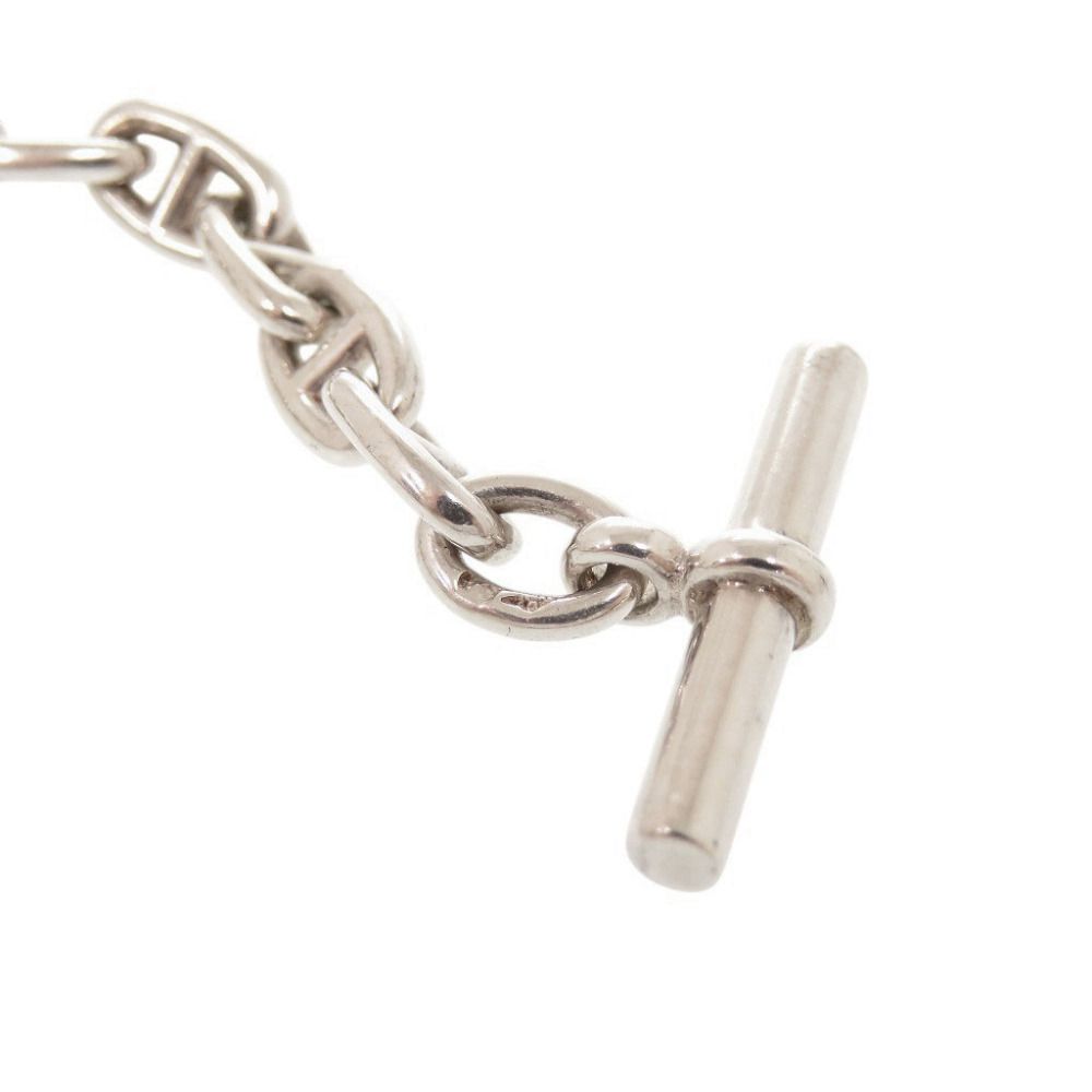 Hermes Chaine D'ancre TPM 22 Links 925 Sterling Silver Bracelet — view 6