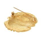 Chanel Scarab Motif CC Logo Metal Gold Brooch — view 4