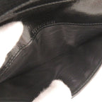 Gucci Logo Leather Black Billfold Wallet — view 6