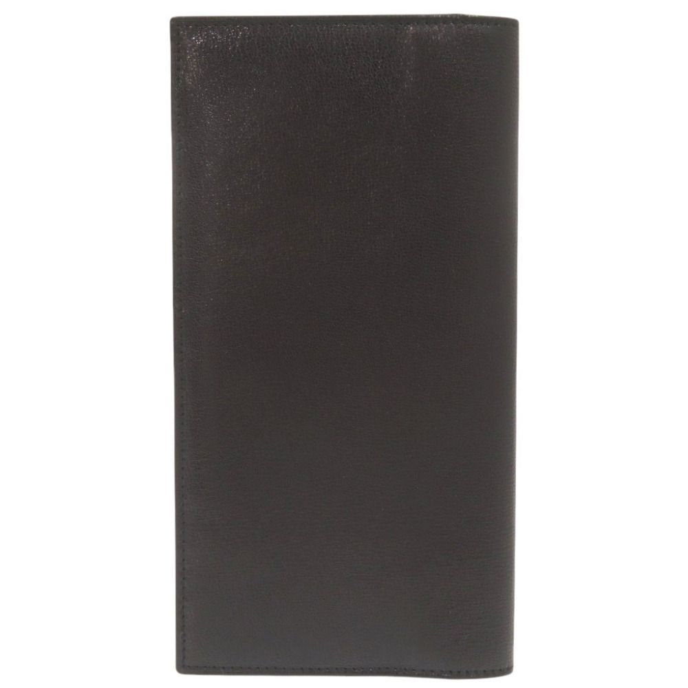 Gucci Logo Leather Black Billfold Wallet — view 3
