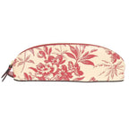 Gucci Herbarium Floral Leather Ivory Red Pen Case