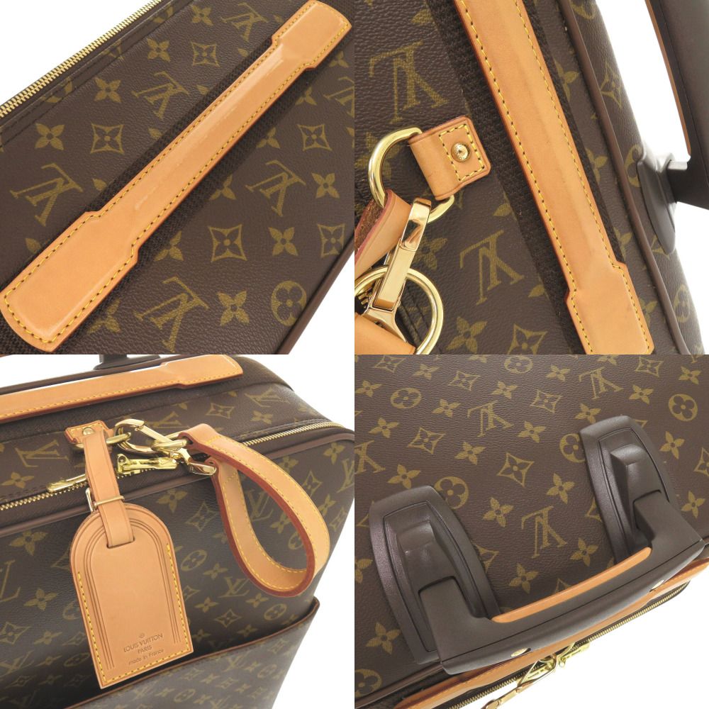 Louis Vuitton Pegase 55 Monogram Brown Travel Bag Carry Case — view 7