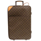 Louis Vuitton Pegase 55 Monogram Brown Travel Bag Carry Case