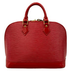 Louis Vuitton Handbag Epi Alma Rouge Leather — view 3