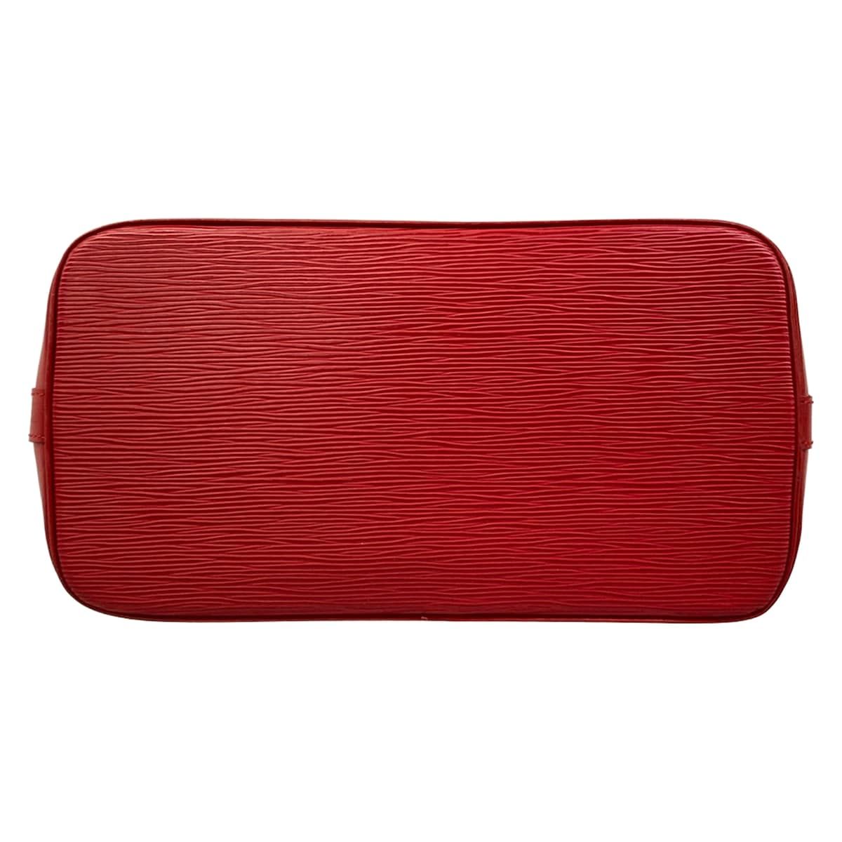 Louis Vuitton Handbag Epi Alma Rouge Leather — view 5