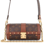 Louis Vuitton Shoulder Bag Monogram Papillon Trunk 2-Way