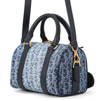 Dior Handbag Groove 20 Oblique Small Denim Leather 2-Way Shoulder Trotter — view 2