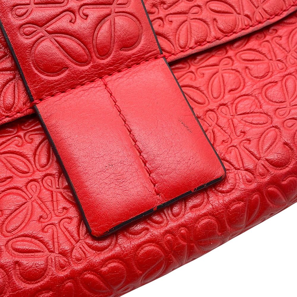 Loewe Chain Shoulder Bag Avenue Anagram Leather — view 6