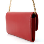 Saint Laurent Paris Chain Shoulder Wallet Maillon Calfskin — view 2