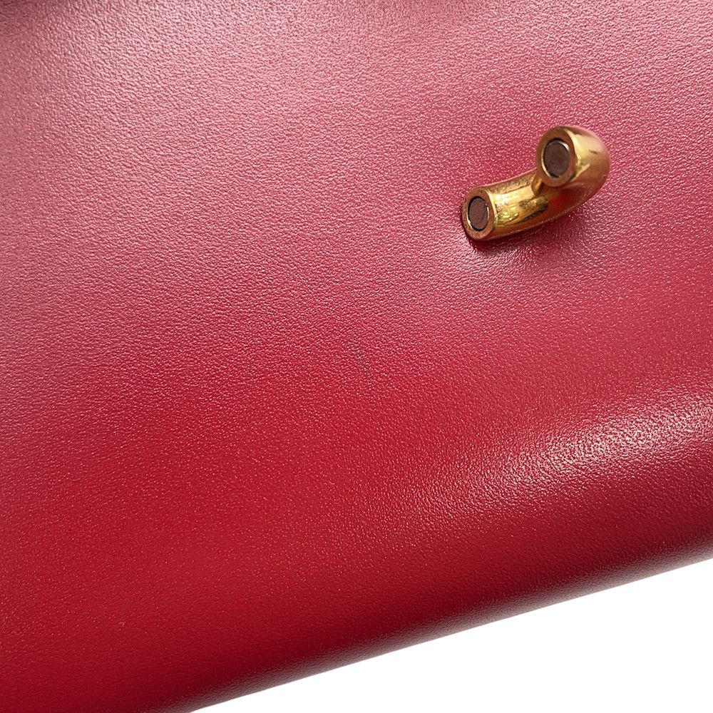 Saint Laurent Paris Chain Shoulder Wallet Maillon Calfskin — view 8