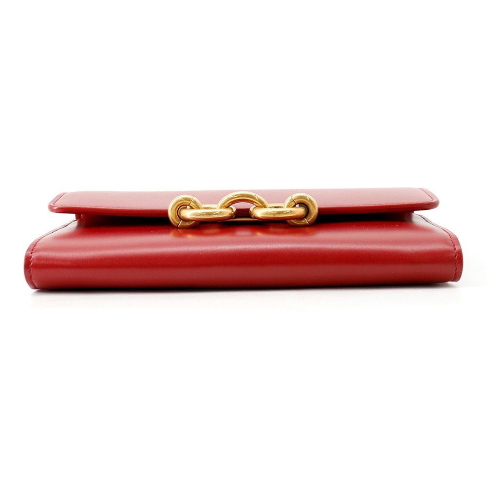 Saint Laurent Paris Chain Shoulder Wallet Maillon Calfskin — view 3