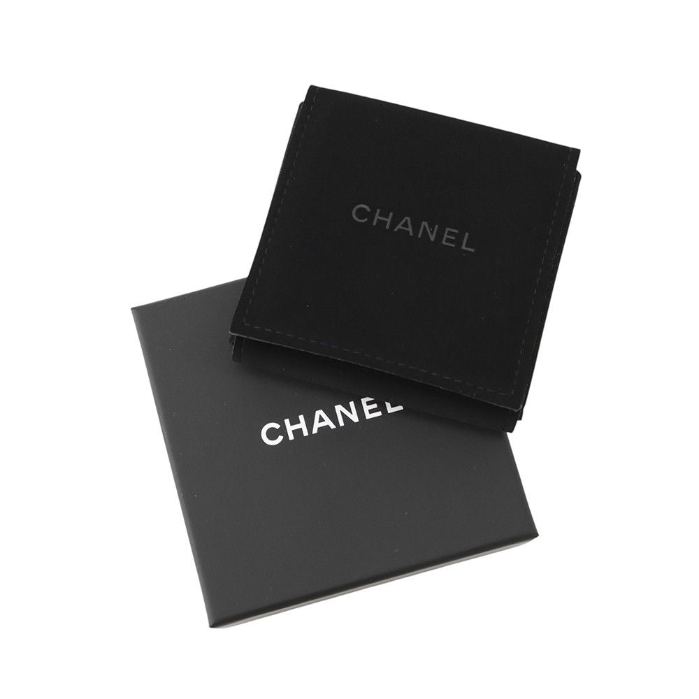 Chanel Brooch CC Logo Rhinestone Faux Pearl Metal — view 8