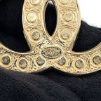 Chanel Brooch CC Logo Rhinestone Faux Pearl Metal — view 7