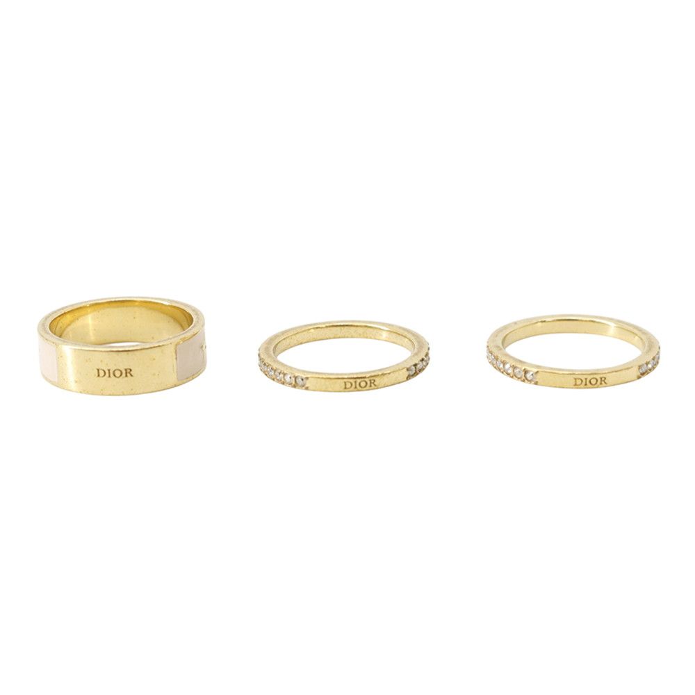 Dior Ring Code Set Triple Strand — view 3