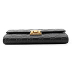 Gucci Chain Wallet Guccissima Leather Black Shoulder — view 3