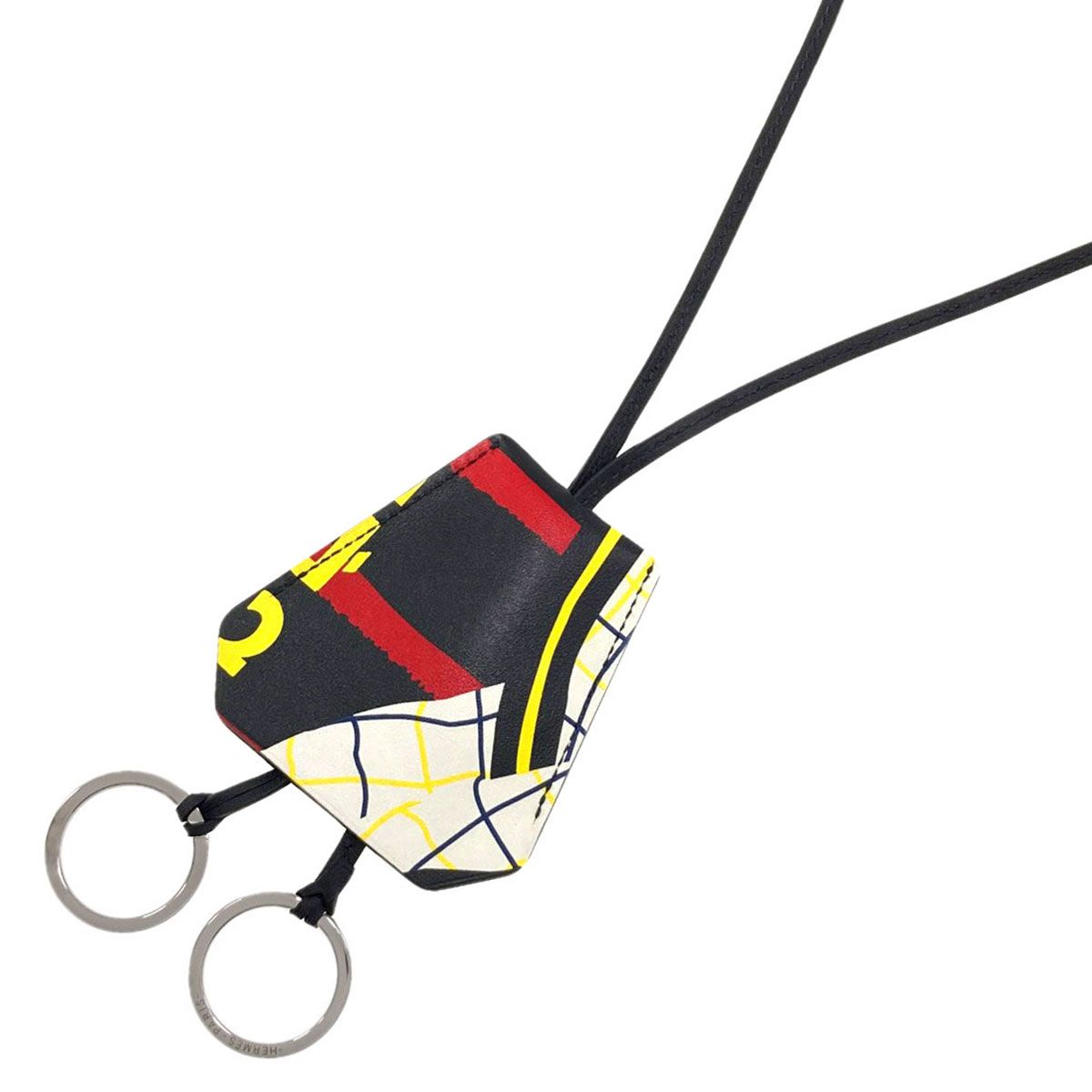 Hermes Clochette Necklace Leather