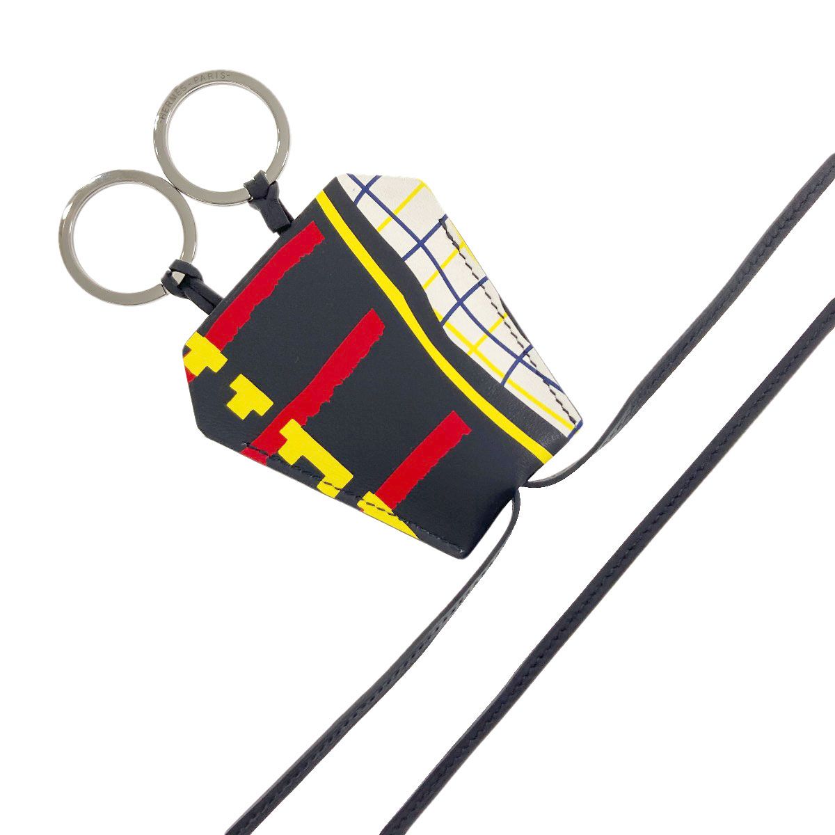 Hermes Clochette Necklace Leather — view 2