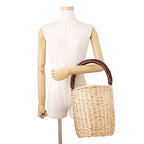 Celine Bucket Bag Raffia Basket — view 4
