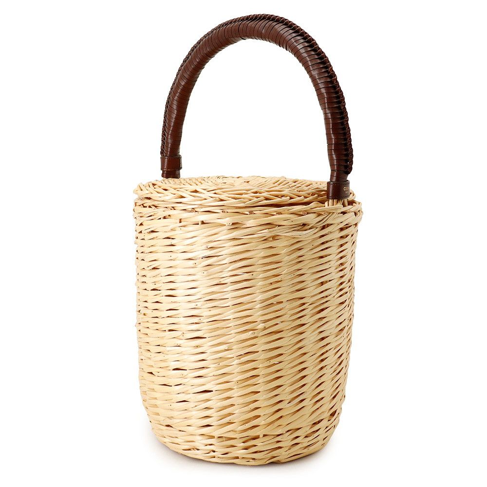 Celine Bucket Bag Raffia Basket — view 2