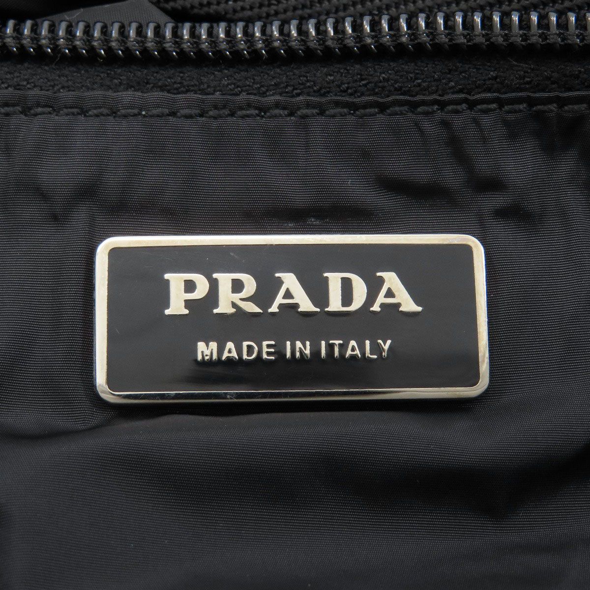 Prada Eco Bag Logo Handbag Nylon — view 6