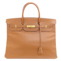 Hermes Birkin 40 Gold Handbag Courchevel