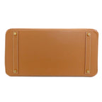Hermes Birkin 40 Gold Handbag Courchevel — view 4