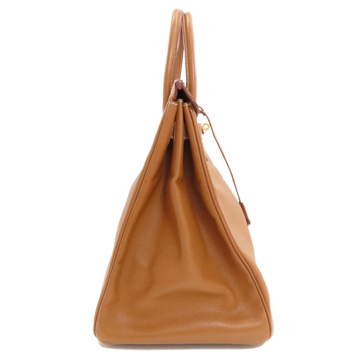 Hermes Birkin 40 Gold Handbag Courchevel — view 3