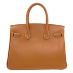 Hermes Birkin 30 Gold Silver Handbag Epsom — view 2