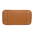 Hermes Birkin 30 Gold Silver Handbag Epsom — view 4