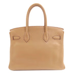 Hermes Birkin 30 Silver Handbag Togo — view 2