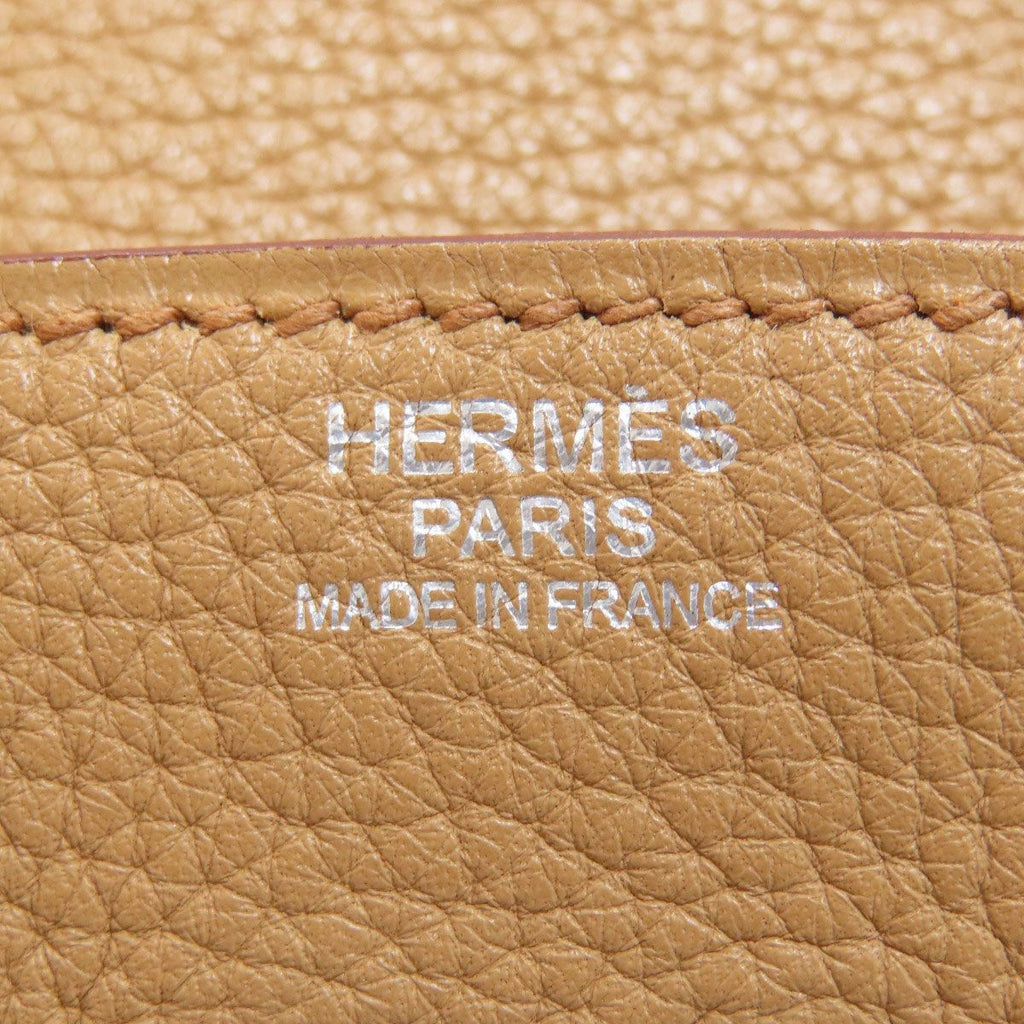 Hermes Birkin 30 Silver Handbag Togo — view 6