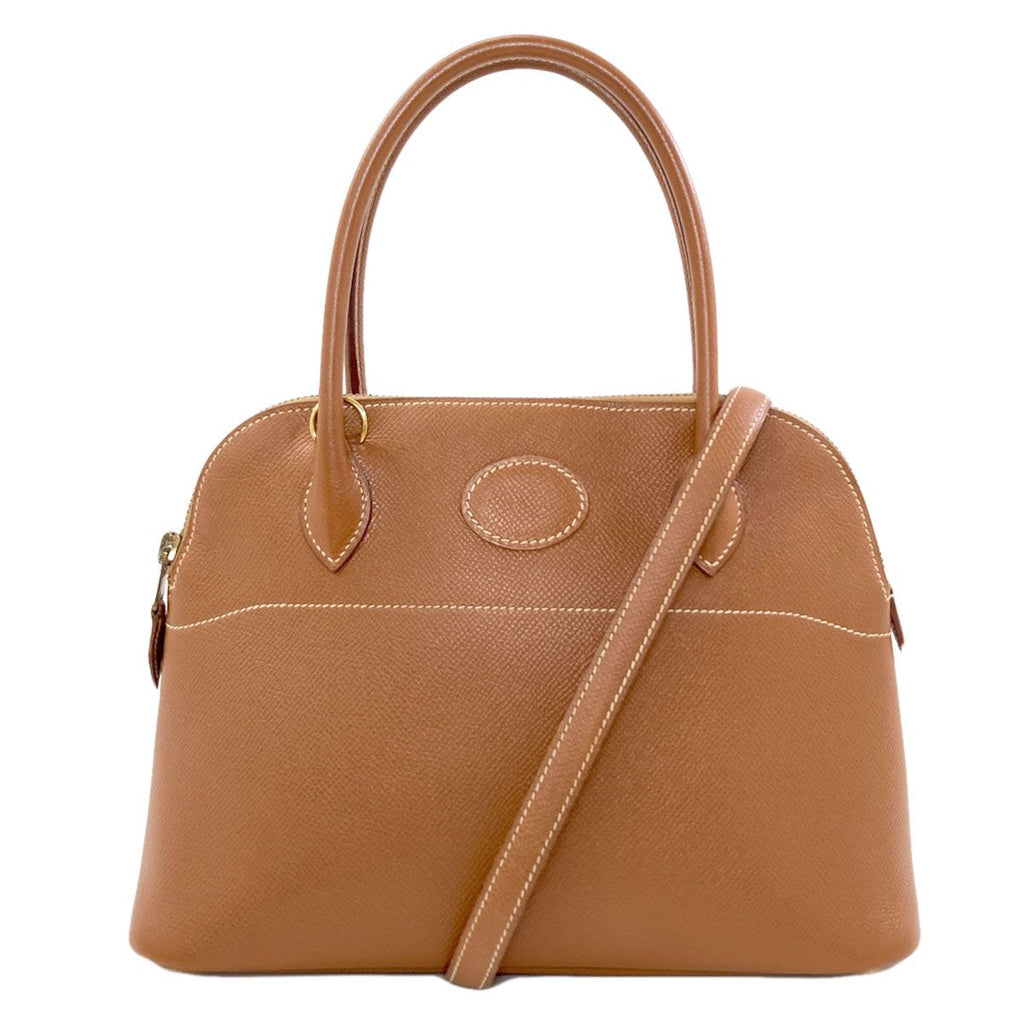 Hermes Bolide 27 Gold Handbag Epsom