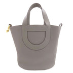 Hermes in the Loop 18 Gold Handbag Taurillon Clemence — view 2