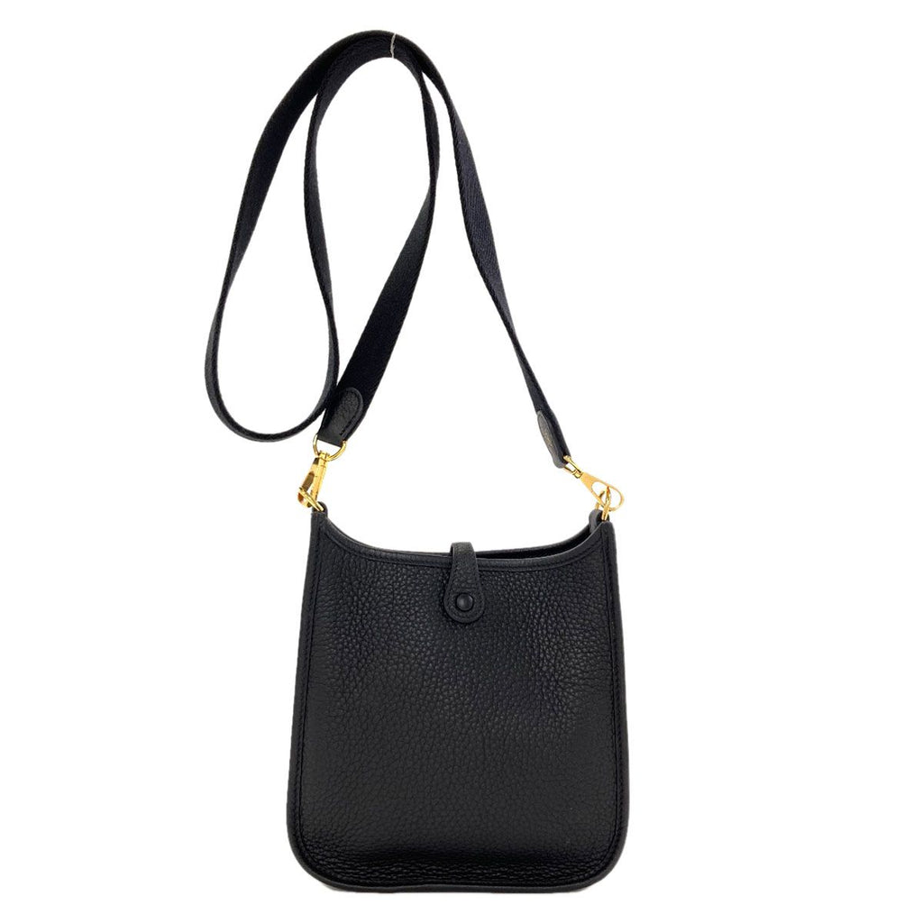 Hermes Evelyne TPM Gold Shoulder Bag Taurillon Clemence — view 2