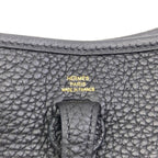 Hermes Evelyne TPM Gold Shoulder Bag Taurillon Clemence — view 6