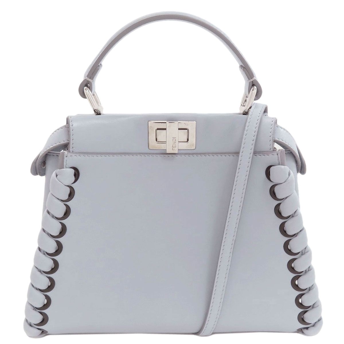 Fendi Peekaboo Mini 2-Way Handbag Calf