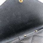Saint Laurent Eve Chain Wallet Enverop Shoulder Calf — view 9