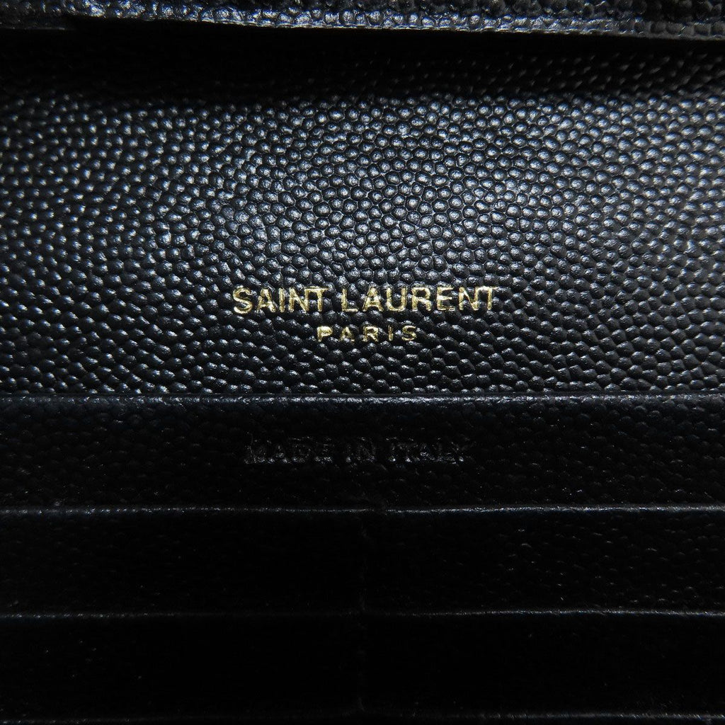 Saint Laurent Eve Chain Wallet Enverop Shoulder Calf — view 8