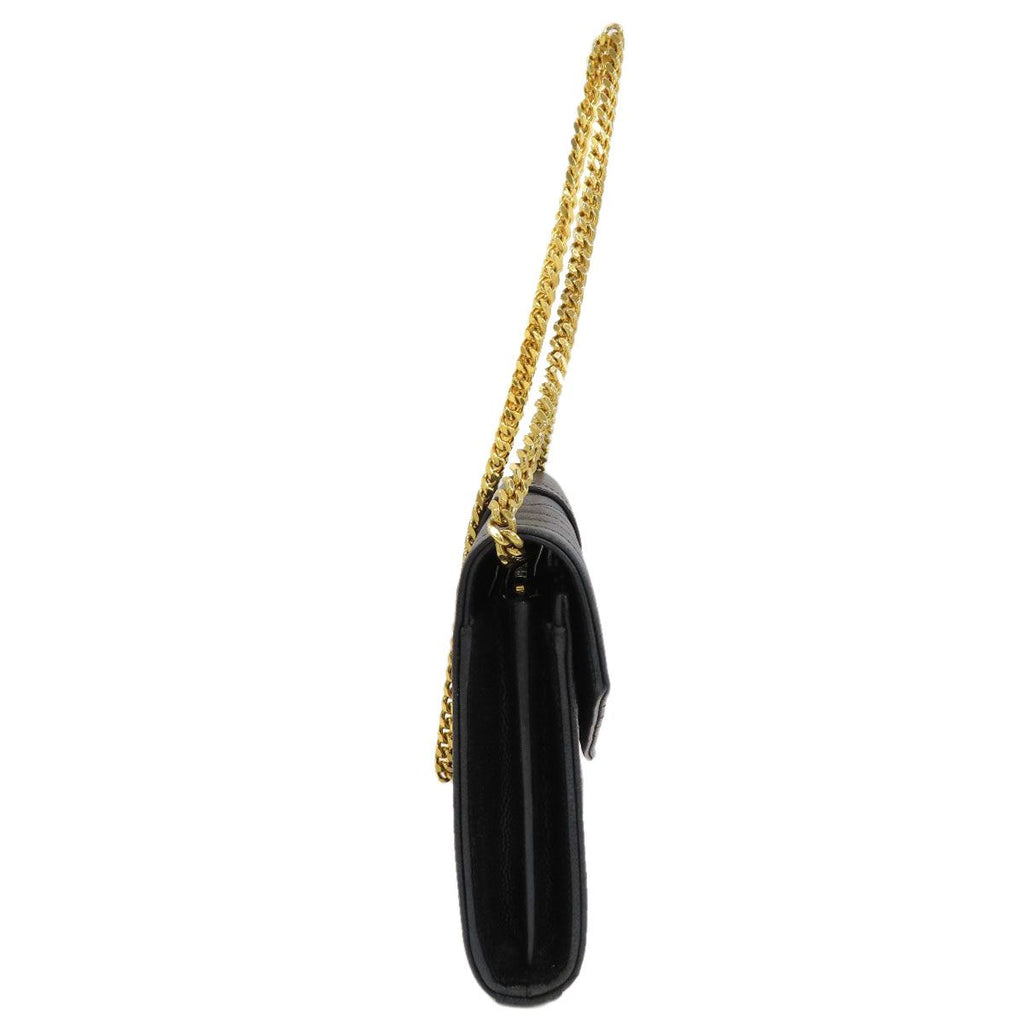 Saint Laurent Eve Chain Wallet Enverop Shoulder Calf — view 3