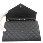 Saint Laurent Eve Chain Wallet Enverop Shoulder Calf — view 5